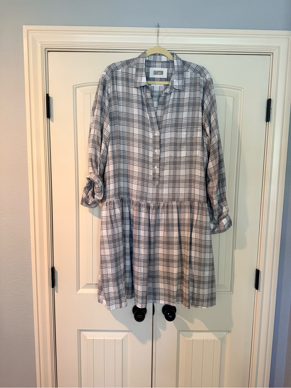 Grayson (Frank & Eileen) Flannel Plaid Dress